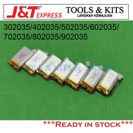 3.7V Lipo Rechargeable Battery 302035/402035/502035/602035/702035/802035/902035 Dashcam/Recorder/Cam