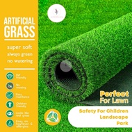 [1M x 25M, 20M ,15M ]  Big Roll Artificial Grass Carpet 15MM 25MM 35MM 40MM 10MM Golf Carpet
