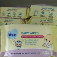 excue baby wipes yellow pack tisu basah excue pack yellow