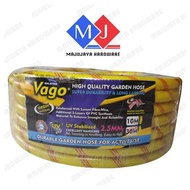 VAGO UV Stabilize Weather Proof Garden Hose 2.5mm Durability & Long Lasting Paip Air Paip Getah Teba