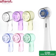 AFTEROF 4PCS Toothbrush Heads Dustproof Cover, Transparent Plastic Electric Toothbrush Caps, Conveni