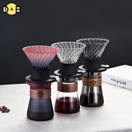 [DB] Immersion Coffee Dripper Pour Over Dripper Immersion Dripper Coffee Maker Glass Coffee Filters 