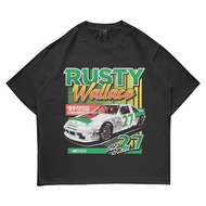 MEGABLAST – RUSTY WALLACE 27 NASCAR KAOS VINTAGE OVERSIZE COMBED 24S