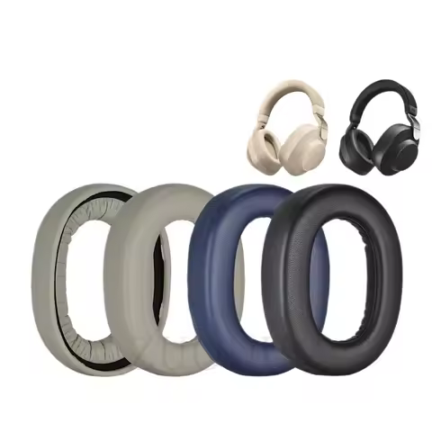 Suitable for Jabra Elite 85H Ear Pads Earphone Sleeve Sponge Pad Leather Earmuffs