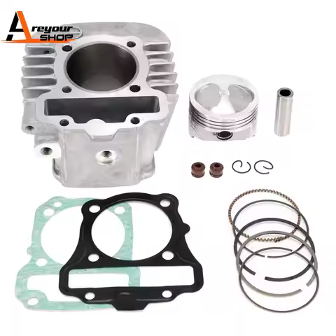 132cc Cylinder Piston Kit For Honda CRF110F Dream Wave 110i C110 Super Cub 110cc