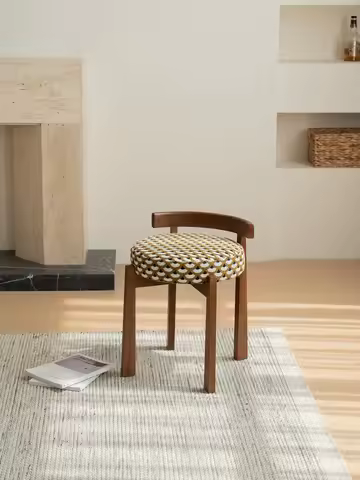 Nordic Light Luxury Style Furniture Living Room Decorative Chair French Art Retro Hotel Bedroom Dres