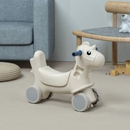 木馬兒童搖馬 兩用嬰兒搖搖椅 1歲寶寶搖搖馬 溜溜車 二合一（平行進口）（快遞送貨上門）