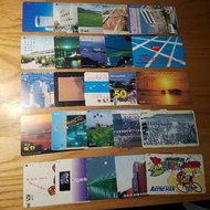 80年代日本Japan各地儲值電話卡25枚 風景人物廣告 包平郵 便宜出