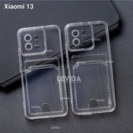 Xiaomi 13 Xiaomi 13 Pro Xiaomi 13 Lite Card Case Clear / Clear Card Slot Case Xiaomi 13 Xiaomi 13 Pr