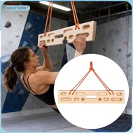 [mojotorw7] Climbing Hangboard, Training Device for Rock Climbers, Portable Pull-up Board, Fingerboa