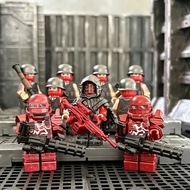 Produk laris yang disyorkan Serasi dengan Lego, Seri Saiyed, Bos Penjara Asara, Penembak Kecil, Aska