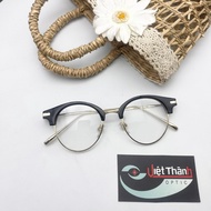 A247 half-round eyeglass frames with degrees 0 to 6 degrees