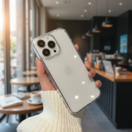 Clear Hard Anti-Shock Back Tube Case for iPhone Camera Protection - Compatible with iPhone 6/6s/7/8/