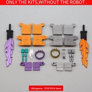 3D DIY  Filler Flame Crown Upgrade Kit For SS86/Shattered Glass Grimlock Accessories