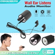 Termurah Ear Listen Mini Spy Bug Wall Home Microphone Alat Pemantau