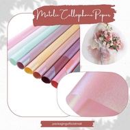 METALLIC CELLOPHANE PAPER CELLOPHANE/ FLORIST PAPER/ PAPER FLOWER BOUQUET WRAPPING WRAPPER/