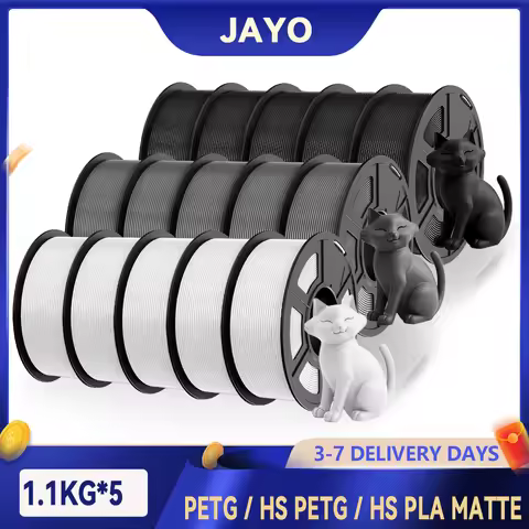 JAYO 3D PETG/ High Speed Matte PETG / PLA Classic Printer Filament 1.75mm 3D Printer Filament 5.5KG 