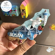 Magnet Fridge Magnets Resin Seagull Busan Souvenirs Travel Korea