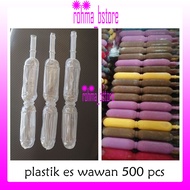 Plastik Es Wawan 500 pcs murah - Plastik Es Wawan Botol 500 pcs - Plastik Kemasan Es - Plastik Wawan