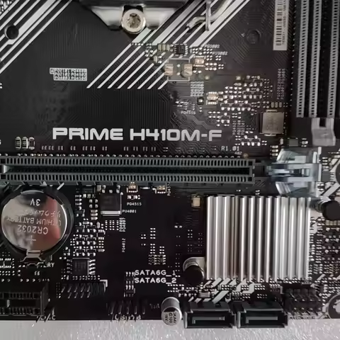 Used PRIME H410M-F Motherboard LGA1200 DDR4 VGA With I/O Shield for ASUS