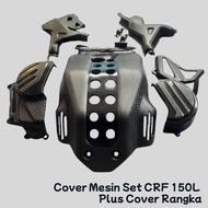 MESIN Full set of CRF 150L Engine Cover CRF 150 Side Engine Cover, CRF150 Frame Protective Cover