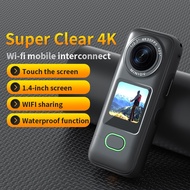 QC M3 4K HD Action Camera, Motorcycle Dash Cam, Outdoor Helmet Riding Photography and Video