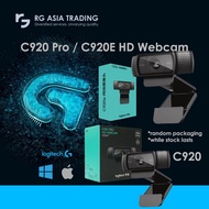 Logitech C920 / C920E Pro HD Beauty Live Camera Online Teaching Webcam Widescreen Video Calling and 