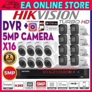 HIK HIKVISION 5MP 16-CHANNEL 2HDD CCTV Ultra HD 1920P 5.0MP 16CH DVR+Camera Package P2P SET View pho