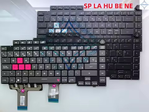 New Latin Spanish HG NE BE For Asus Rog Strix G15 G513 G513Q G513RC G513RM G513RW G513QR G513QE G513