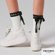 X XEXYMIX Back Bow Laced-Up Socks XGFGS02H0 FGS02H0 S02H0 Sports