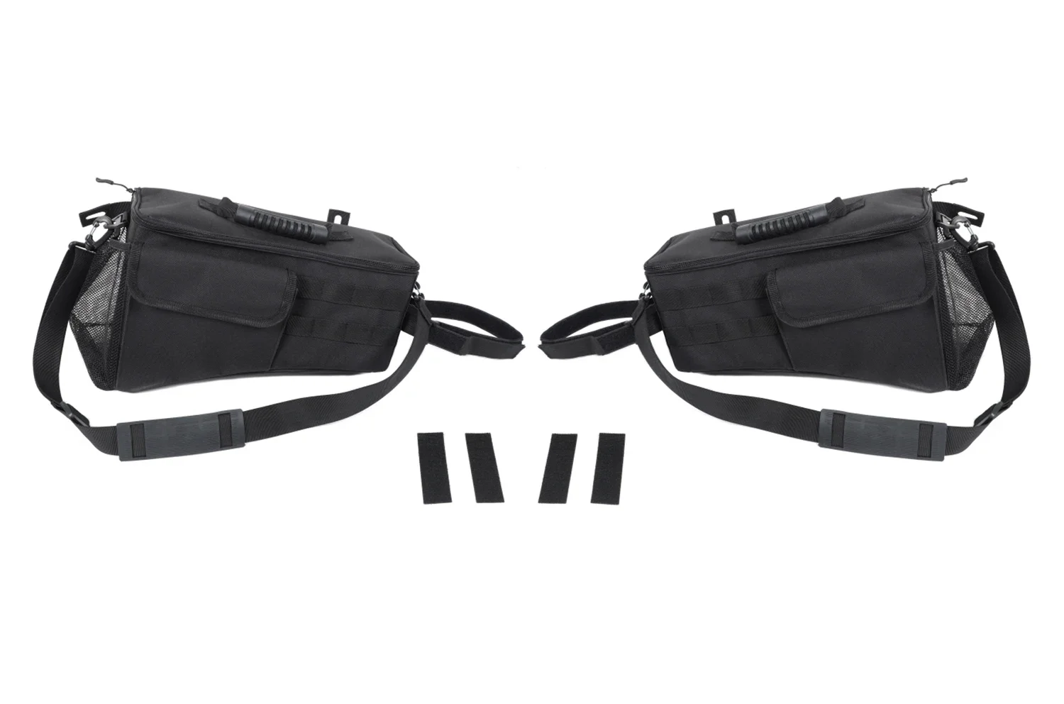 สําหรับ JEEP Wrangler JK JL 4 ประตู 2007-2024 จัดเก็บอุปกรณ์ตกแต่งภายในรถ Trunk ด้านข้างเก็บกระเป๋า