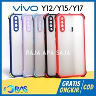 Soft Case VIVO Y12 Y15 Y17 Hardcase Anticrack Bumper Case Silicon Soft