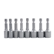 【xk10】 6-13mm Socket Magnetic Nut Screwdriver 1/4" Hex Shank Electric Drill Bit