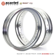 Scarlet Racing - Velg Pelak Pelek Rim Aloy Set Ring 17 350 17 425 36 Hole
