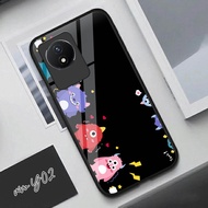 (U 150) Case Kaca Vivo Y02 - Casing Hp Vivo Y02 - Case Cantik Vivo Y02 - Case Keren Vivo Y02 - Softc