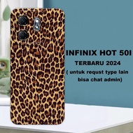 CC37 Flexible rubber softcase/ for infinix hot 50i 2024 Animal Motif/ case infinix hot 50i latest in