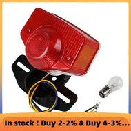 Motorcycle Brake Tail Light Tail Light Assembly with Bulb for  CT70 CT90 CT125 XL70 CL70 CL90 Jialin