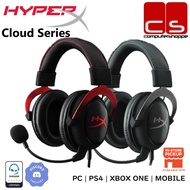 HyperX Cloud Series Virtual 7.1 Surround Sound Gaming Headset - Cloud II/Cloud III (Red/Gunmetal)