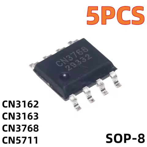 5PCS CN3162 CN3163 CN3768 CN5711 SMT SOP8 4A12V lead-acid battery charging management chip IC new