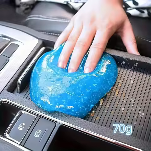 Car Cleaning Gel Slime Magic Dust Remover for Vents Computer Keyboards and Interior Accessories lean