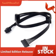 【hon04kandizi.my】1Pcs GPU PCI Express 6Pin Male 1 to 3 SATA SSD Power Supply Cable for  CX850M CX750