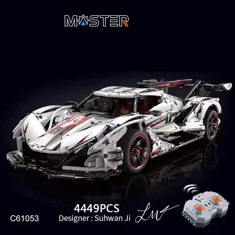 1:8 Scale Technical 2.4Ghz Remote Control Vehicle Apollo IE Super Sport Car Build Block Intensa Emoz