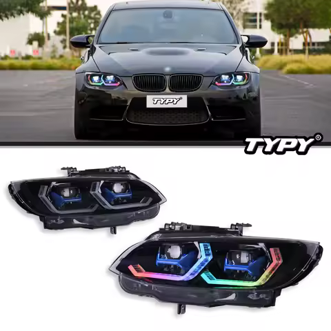 TYPY Car Headlights For BMW E92 E93 M3 2006-2013 Upgrade Modified to New DRL Dynamic Turn Signal LED
