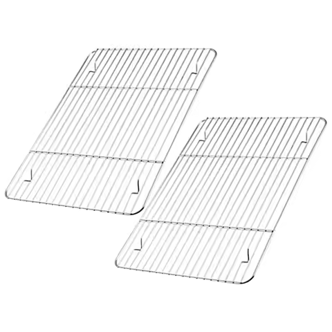 Stainless Steel Grill Cake Cooling Rack Racks for Cooking and Baking Wire Cookie Toaster Oven
