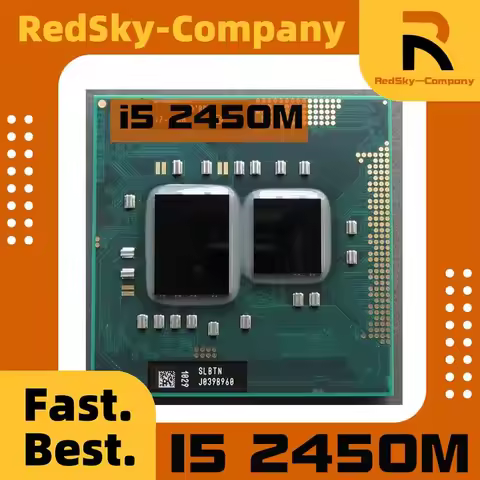 Used intel core i5-2450M i5 2450M SR0CH 2.5 GHz 3M 35W Laptop Notebook processor perfect test