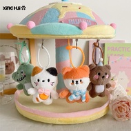 Organize A Cotton Doll Carousel (Rotating Dollhouse) | Pendant Storage + Display Shelf (No Dolls)