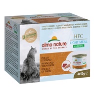 Almo Nature Hfc Natural Light Meal - Chicken & Tuna (Gluten Free) 4x50g