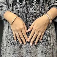 Premium Jewelry Set: 3 Bracelets & 3 Rings