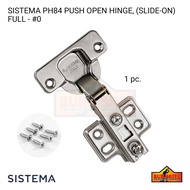 SISTEMA PH84 Push Open Hinge (Slide-on) Full 0 - 1 PC Door Hinge