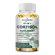 Cortisol Balance 120 Capsules | Stress & Anxiety Relief | Supports Adrenal Health | Improves Sleep Q